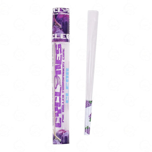 Cyclone Clear Cone Grape