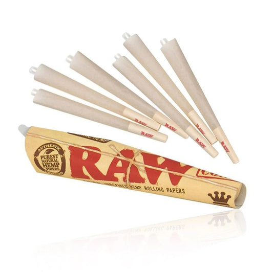 6 Pack Classic Raw Cone