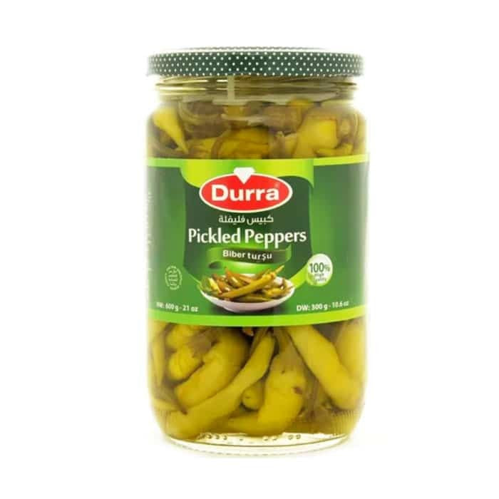 Durra Peppers Pickled 600g