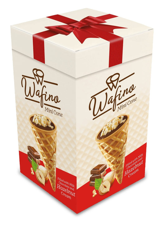 Wafino Mini Cornet Hazelnut 10