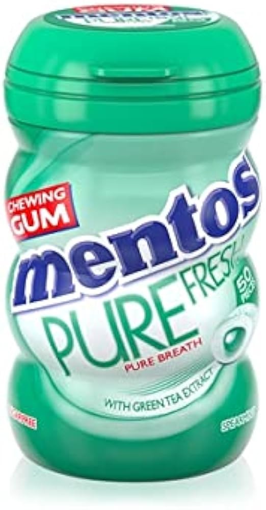Mentos GUM Green TEA Extract