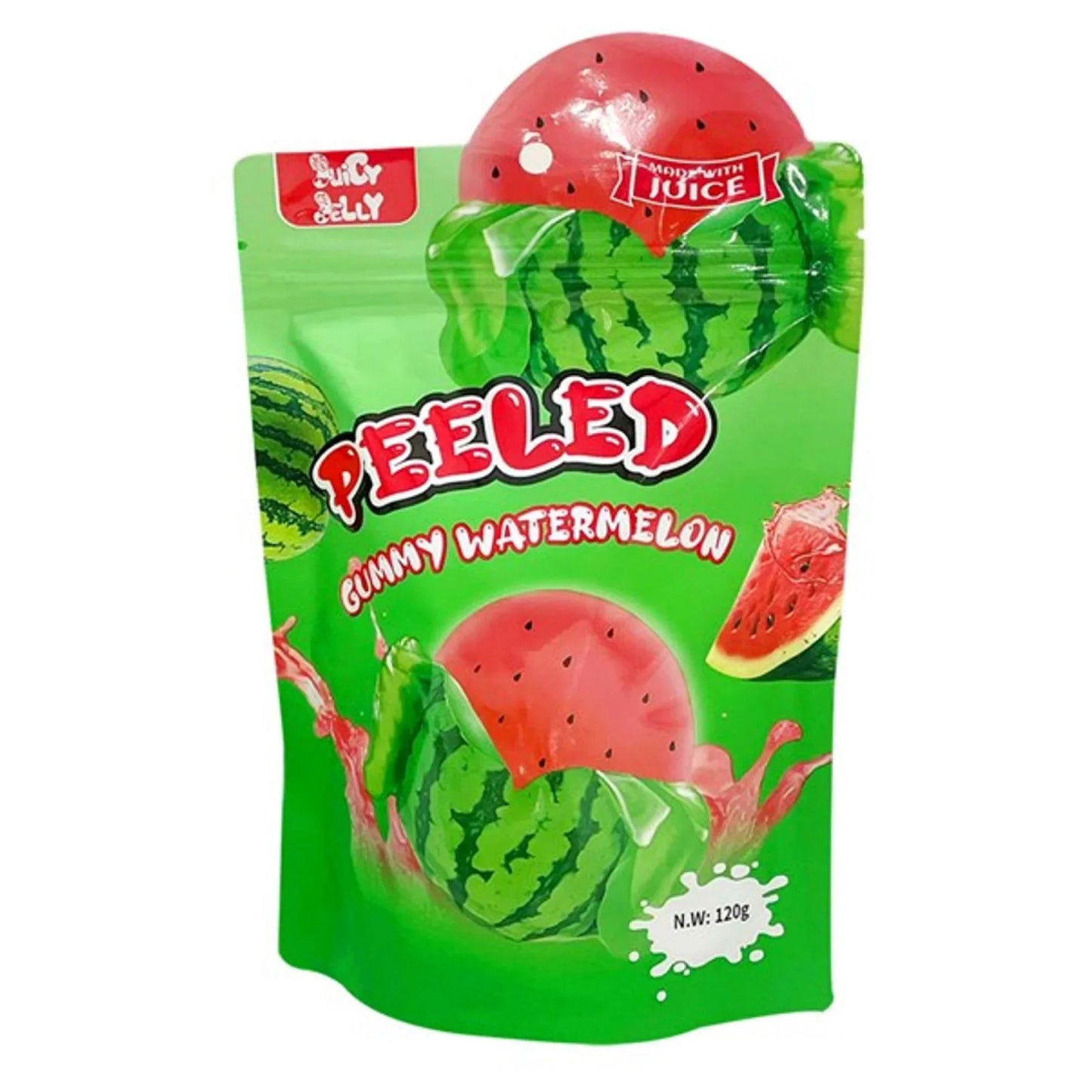 Juicy Jelly Peeled Watermelon