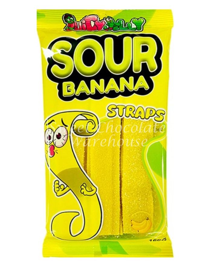 Sour Straps Banana 160g