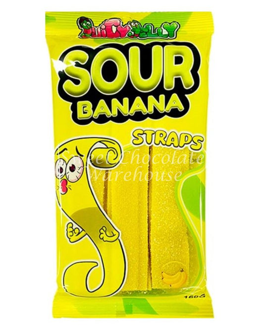 Sour Straps Banana 160g