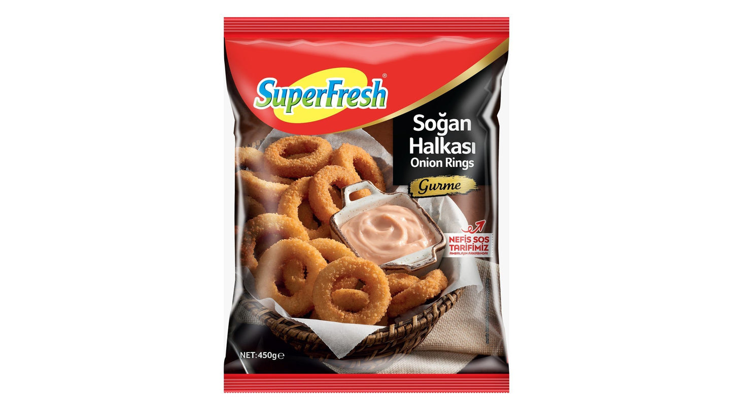 Super Fresh Onion Rings 500g