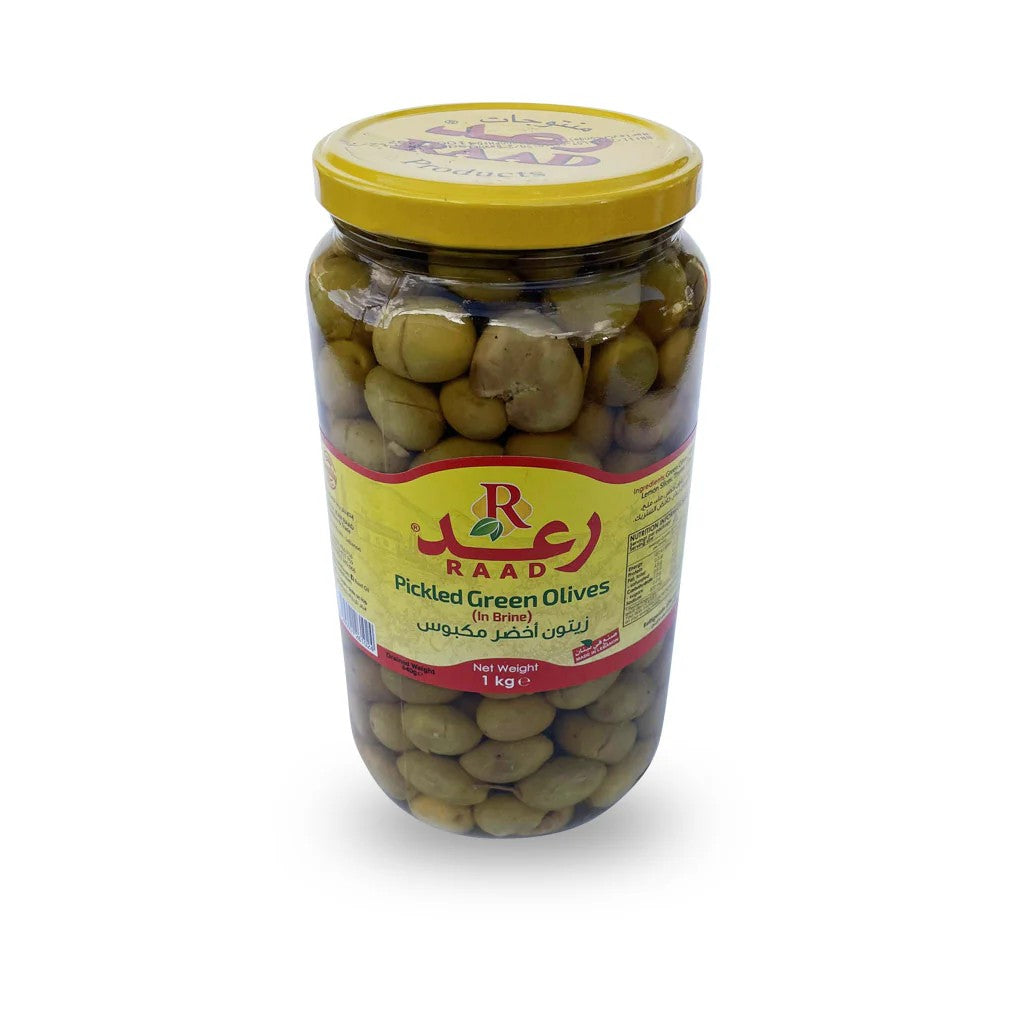 Raad Pickled Green Olives 1kg