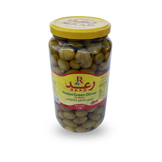 Raad Pickled Green Olives 1kg