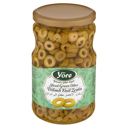 Yore Sliced Green Olive