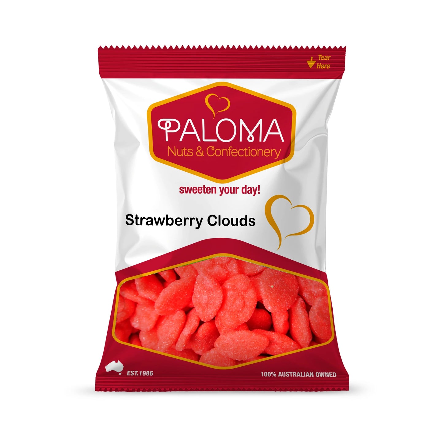 Paloma Strawberry Clouds Halal