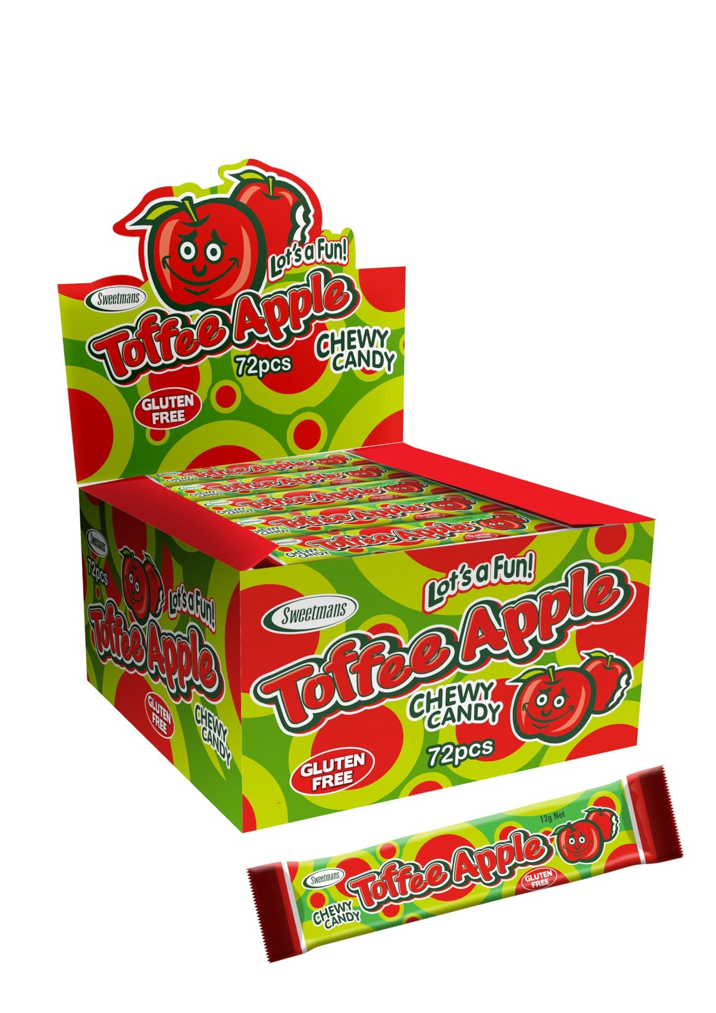 Toffee Apple Chewy Candy 12g