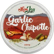Monjay Mezza Garlic Chipo 200g