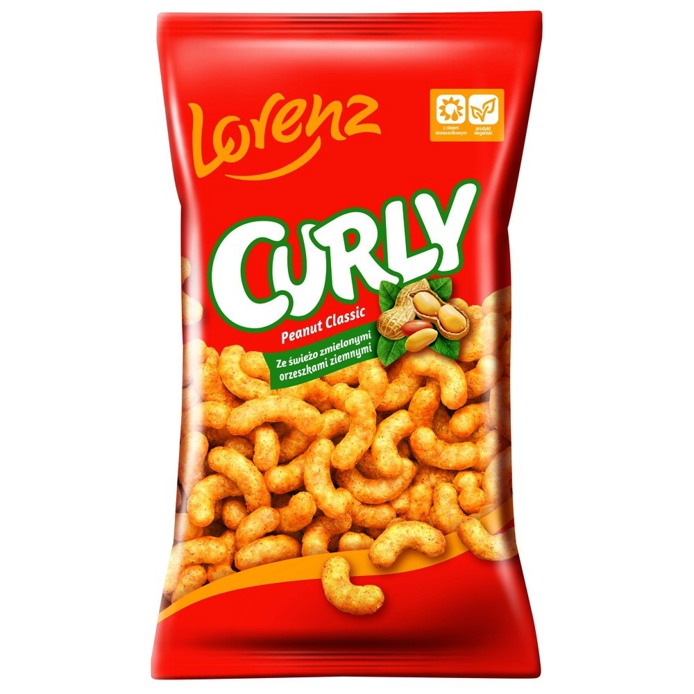 Lorenz Curly Peanut 120g